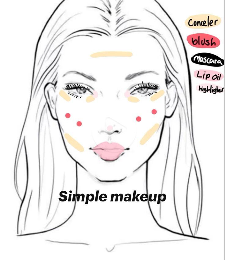 Yr 7 Makeup, Makeup Placement For Round Face, Light Makeup For School, Clean Makeup Look Tutorial, Easy Simple Makeup, Sport Makeup, Natural Look Makeup, Simple Makeup Routine, Face Makeup Routine