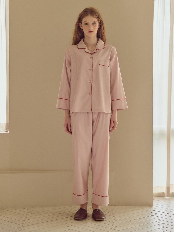 Composition : Cotton 100%Color : Pink_M, Pink_L, Pink_M_Gift Packaging, Pink_L_Gift PackagingCountry of Origin : KOREA Sleepwear Sets, Lingerie Sleepwear, Gift Packaging, Pajamas, Composition, Rompers, Lingerie, Packaging, The Originals