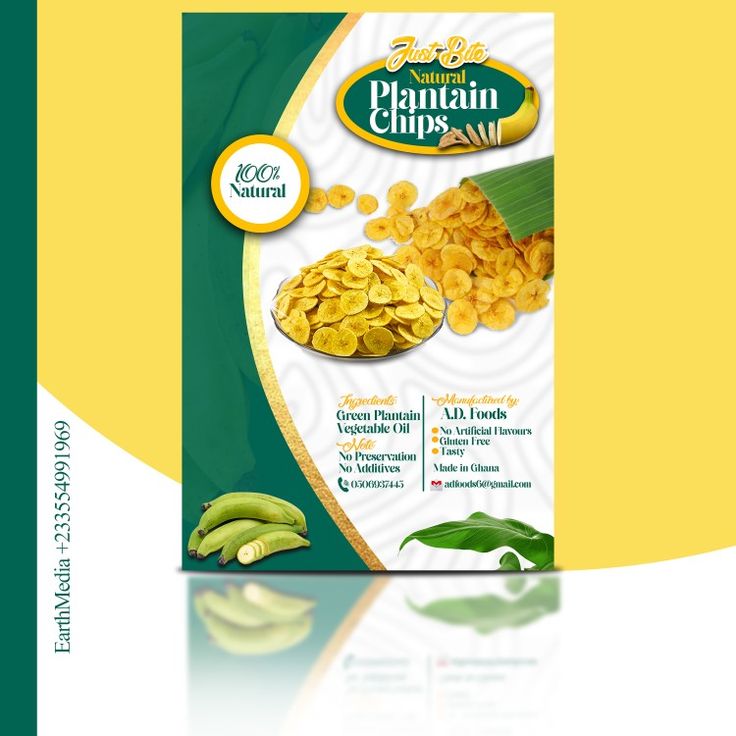 the back side of a bag of plantain chips