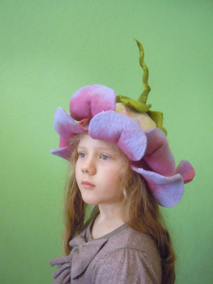 Beautiful Pink Purple Lavender Pastel Color Flower Hat Fairy - Etsy Ren Faire Flower Costume, Flower Hats Diy, Flower Fairy Cosplay, Flower Hat Drawing, Flower Hat Diy, Fairy Flower Hat, Unique Diy Halloween Costumes, Flower Fairy Hat, Hat Design Ideas