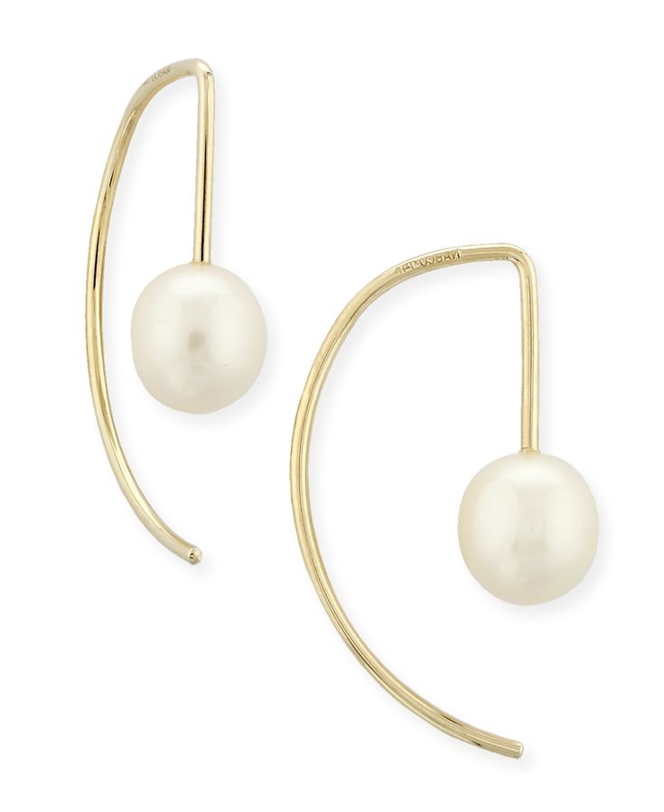 in stock Refined 14k Gold Earrings For Formal Occasions, Elegant Yellow Gold Pearl Earrings With Polished Finish, Modern Yellow Gold Pearl Earrings For Formal Occasions, Refined 14k Gold Round Earrings, Macy's Yellow Gold Drop Earrings, Classic 14k Yellow Gold Pearl Earrings, Macy's Elegant Yellow Gold Earrings, Classic Yellow Gold Pearl Earrings For Everyday Elegance, Classic Round Earrings For Everyday Elegance