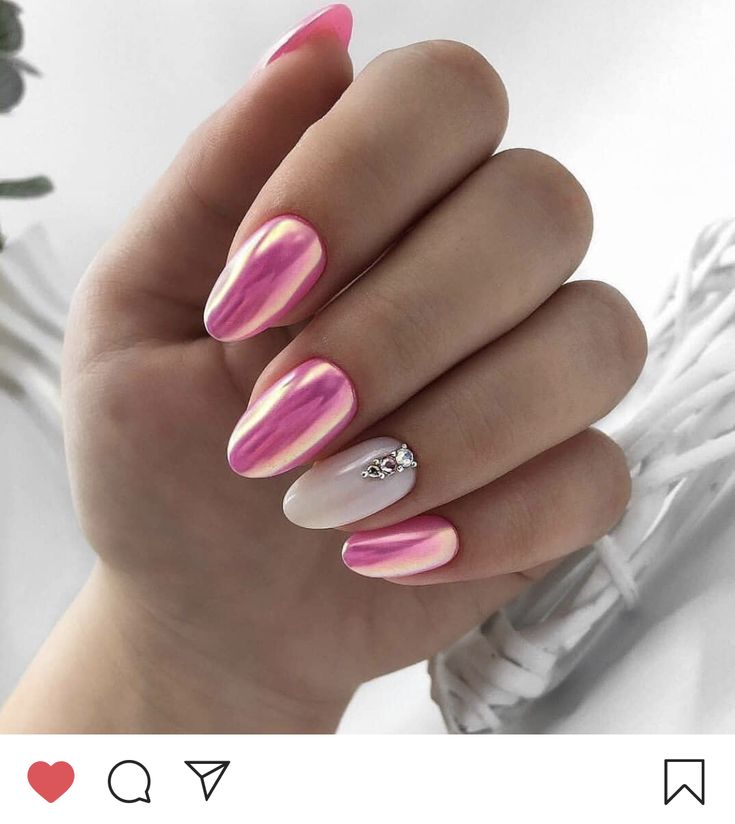 Unghie Nail Art, Vibrant Nails, Simple Acrylic Nails, Pretty Nail Art Designs, Almond Acrylic Nails, Sparkly Nails, Elegant Nails, Fabulous Nails, Funky Nails