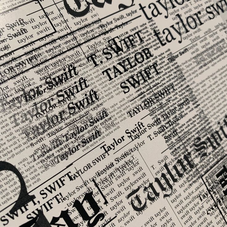 an old newspaper with some type of writing on the front and back pages in black and white