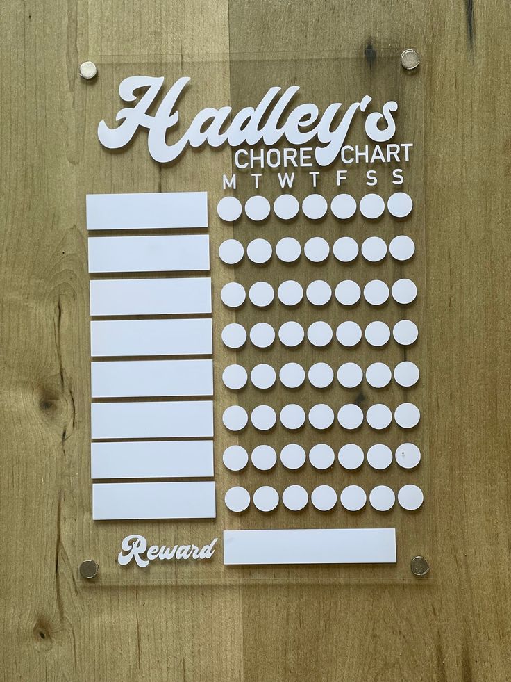 the stickers are on top of the wooden board and have white circles in them