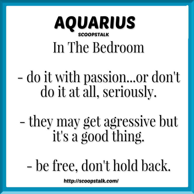 the quote for aquarius in the bedroom, do it with passion or don't do