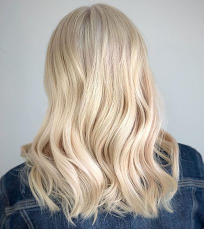 Vanilla Latte Hair Color Formulas | Wella Professionals Latte Hair Color, Blonde Hair Toner, Vanilla Blonde Hair, Latte Hair, Beige Blonde Hair Color, Toner For Blonde Hair, Pumpkin Spice Hair, Baby Blonde Hair, Vanilla Blonde