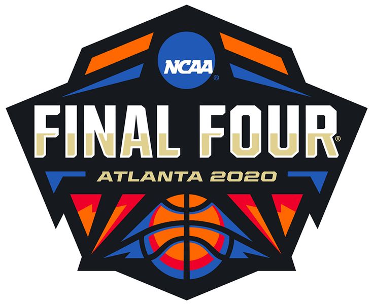 the final four logo for the atlanta basketball team, which is featured in this image