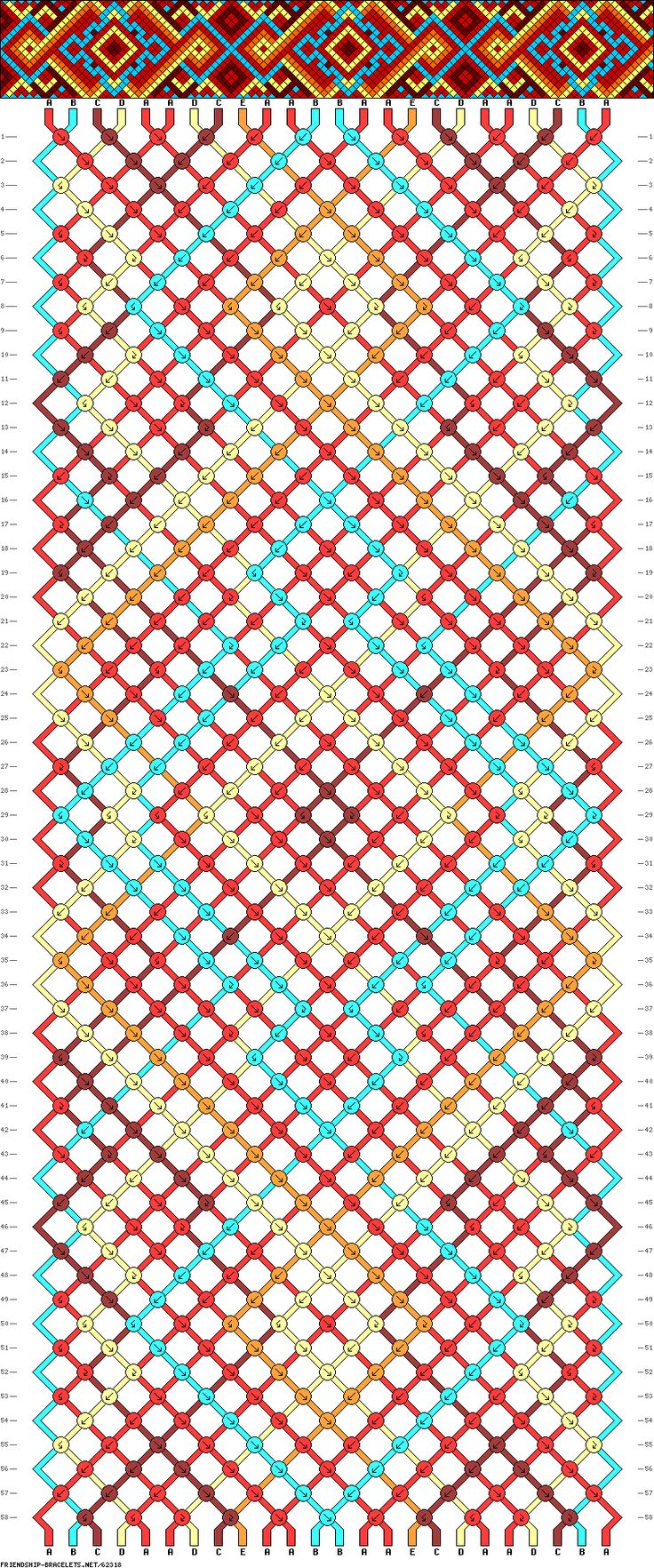 an image of a colorful pattern with different colors and patterns on the bottom half of it