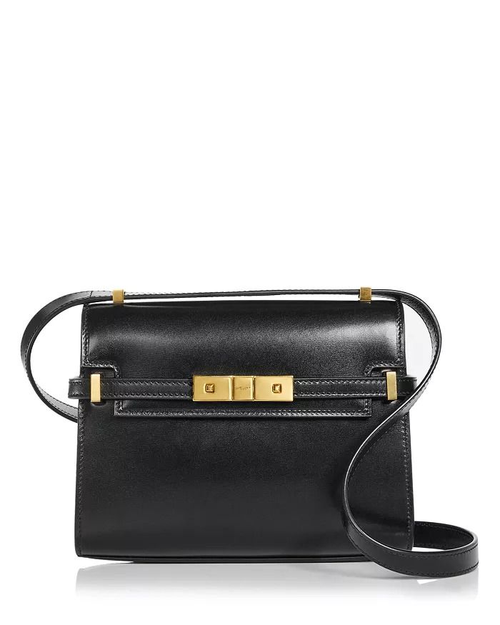 Saint Laurent - Manhattan Mini Leather Crossbody Saint Laurent Manhattan, Crossbody Handbags, Mini Cross, Black Leather Crossbody Bag, Leather Handbags Crossbody, Mini Crossbody, Black Cross Body Bag, Leather Crossbody Bag, Cross Body Handbags