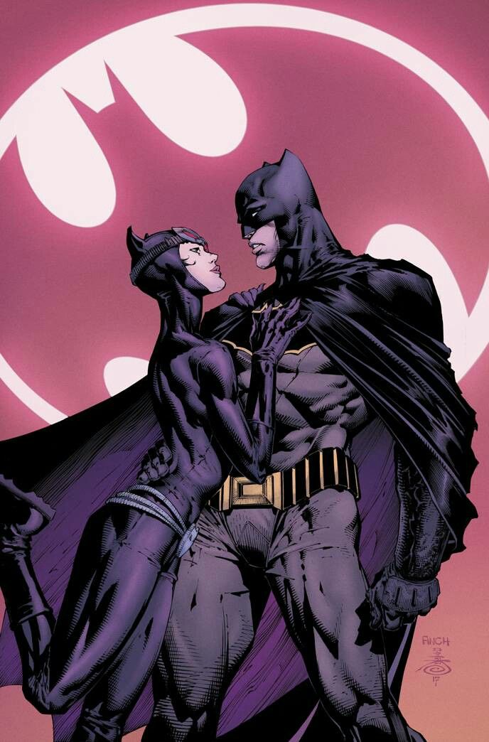 batman and catwoman in the dark knight comics