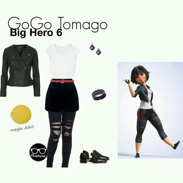 Big Hero 6 Inspired Outfits, Big Hero 6 Disneybound, Disney Character Outfits, Gogo Tomago, Disney Themed Outfits, Everyday Cosplay, Movie Inspired Outfits, Disney Inspired Fashion, Character Inspired Outfits