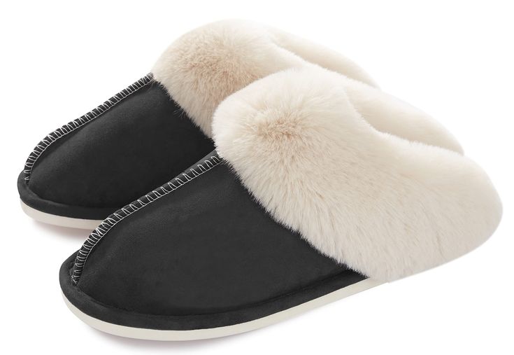 PRICES MAY VARY. SIZING-Available in size Medium(6.5-7.5 B M US), Large(8-9 B M US), Extra Large(9.5-10.5 B M US)，Extra extra Large(10.5-11.5 B M US).Slipper is narrow in width, if you have wide feet we recommend buying one size up.Please IGNORE the size number at the bottom of the sole.It's manufacture size,not on behalf of US size.Please refer to the size menu at the second product picture WARM AND COMFORTABLE-Warm and breathable upper with comfortable fluffy lining that gently wraps your feet Best Slippers, Indoor Outdoor Slippers, Comfy Slippers, Slide Slippers, Winter Slippers, Outdoor Slippers, Warm Slippers, Slippers Cozy, House Shoes