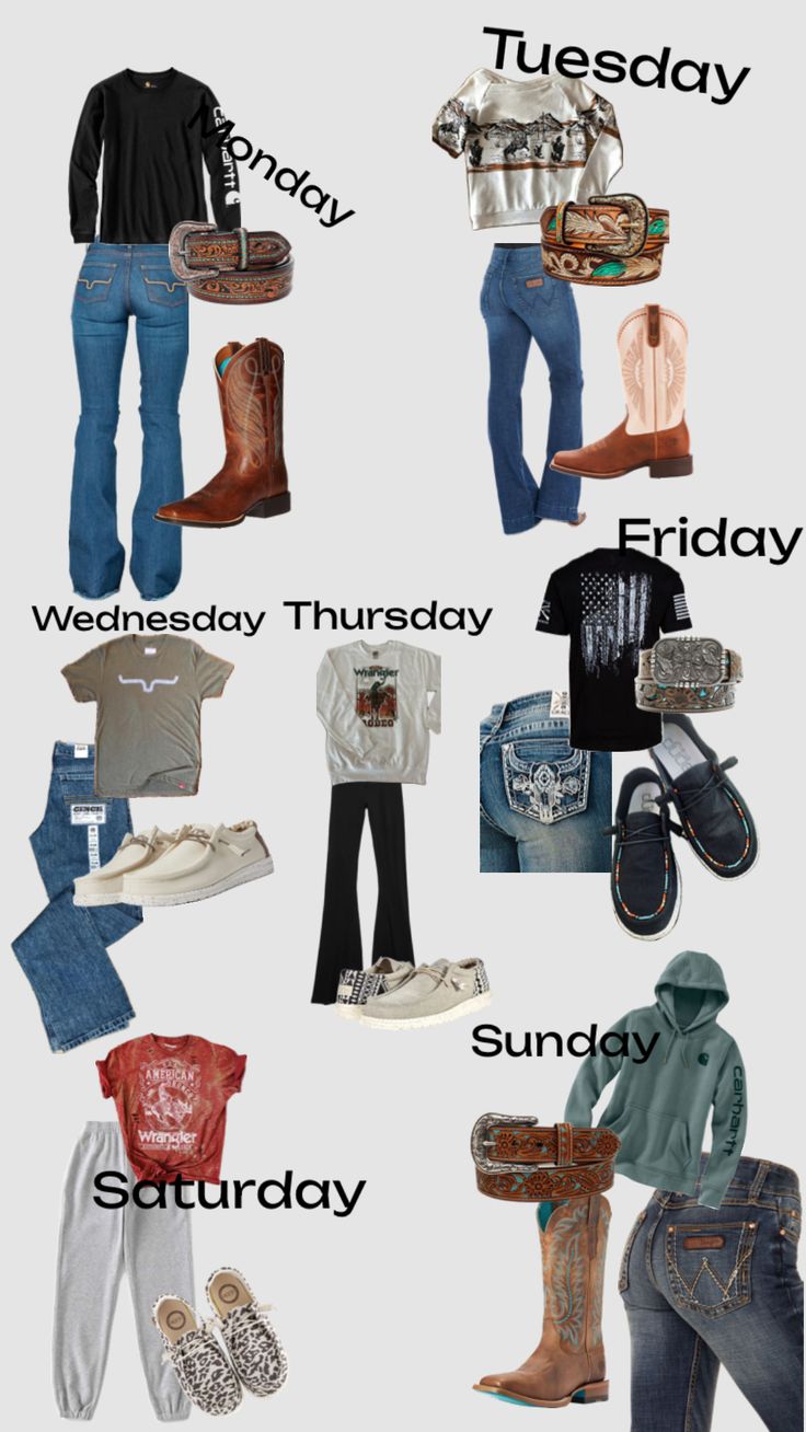 Western Outfits For School, Country Summer Outfits, Country Outfits Women, Cute Cowgirl Outfits, Casual Country Outfits, Southern Outfits, Country Style Outfits, Western Wear Outfits, Cute Country Outfits