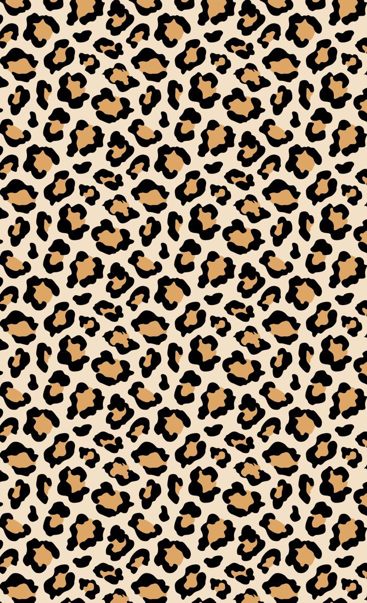 an animal print pattern with brown and black spots