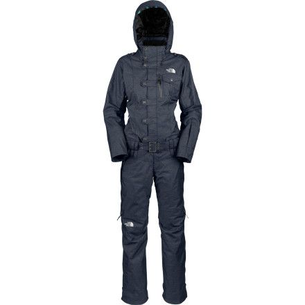 The North Face Shugga One-Piece Snow Suit - Women's One Piece Snowsuit Women, Women Snowboarding Outfits, Snow Suits For Women, Skiing Fashion, Snow Suit Womens, Snowsuit Women, Snow Clothes, North Face Ski Jacket, North Face Jacket Mens