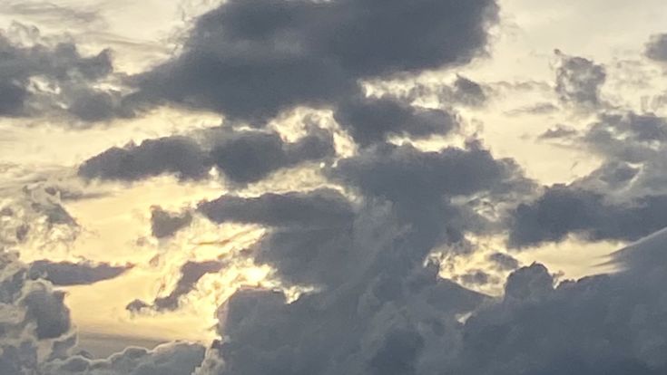 a sunset cloud ☁️