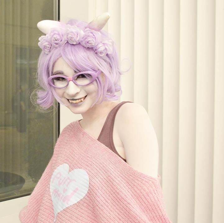 Me in Fefetasprite cosplay at Magfest 2014 Fefetasprite Homestuck, Naoko Takeuchi, Homestuck, Harajuku, Purple