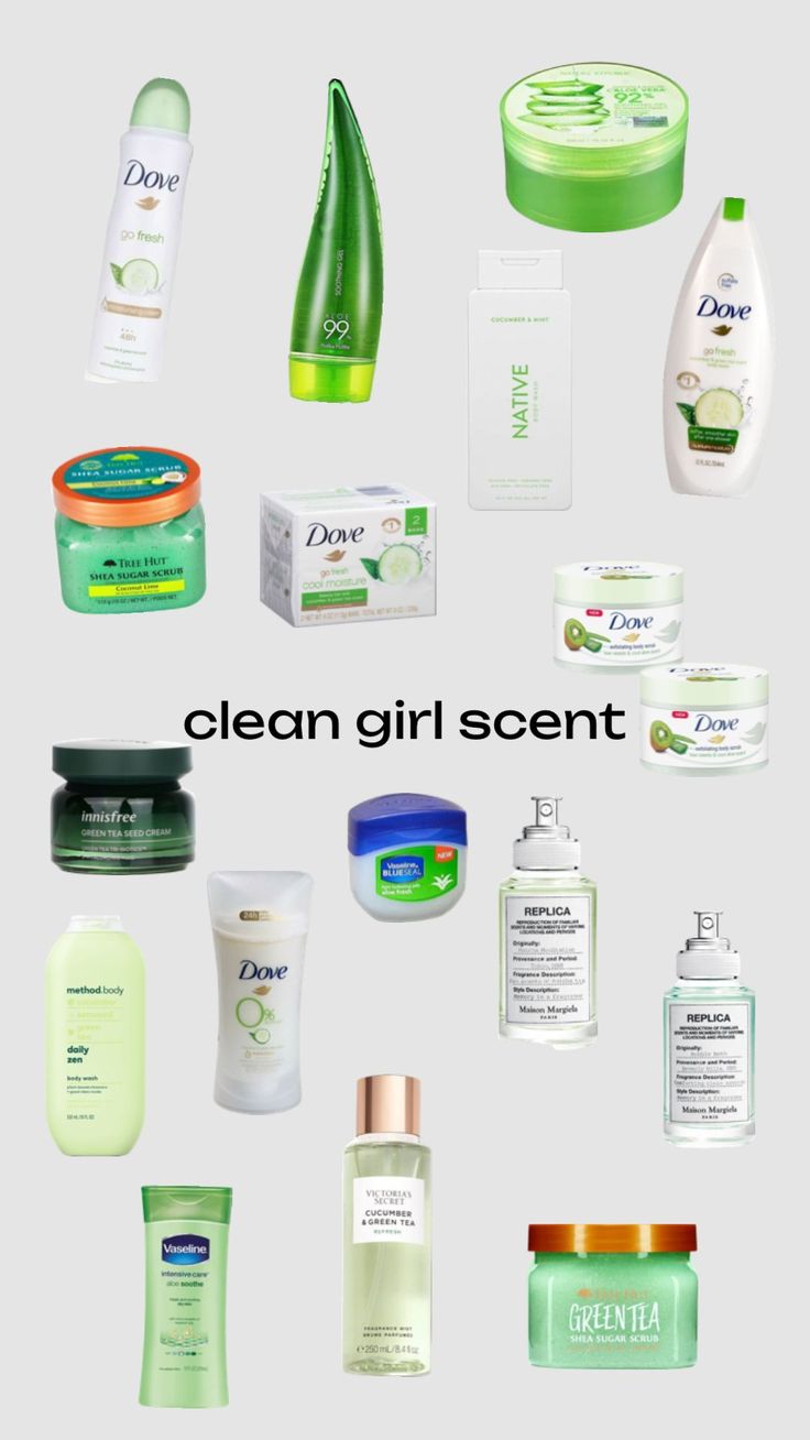 Cucumber Scent, Scent Combos, Green Tea Matcha, Skin Care Routine Order, Mode Zara, Fragrances Perfume Woman, Basic Skin Care Routine, Shower Skin Care, Perfect Skin Care Routine