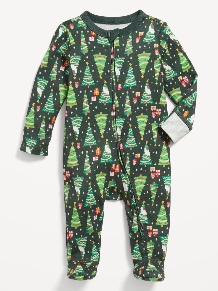 crew neck long sleeves fold-over mittens reversible two-way zipper sewn-in feet all-over print for baby’s first all-nighter (good times!) snug fit through bodymachine wash according to the care instruction label  . Best Holiday gift for baby  , perfect One Pieces for Christmas! Watch Christmas Movies, All Nighter, Cute Bedroom Ideas, Lemonade Recipes, Family Pajamas, 2 Way, Kid Stuff, Baby Stuff, Toddler Boys