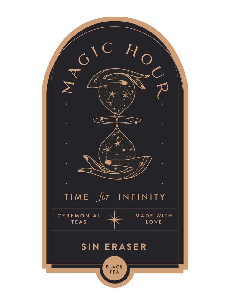 the logo for magic hour time for infinitity