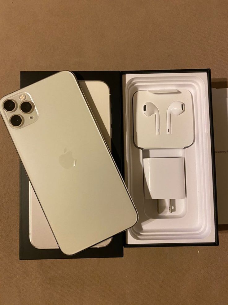 an apple iphone 11 is in its box