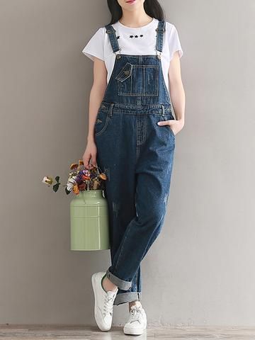 Wide Leg Romper, Loose Jumpsuit, Skirt Denim, Skirt Maxi, Casual Rompers, Modest Clothing, Denim Romper, Denim Details, Overalls Women