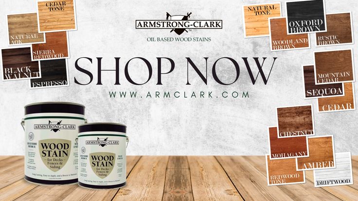 Armstrong-Clark | Oil Based Wood Stain & Deck Stain