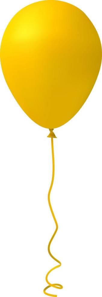 Yellow balloon. Realism. Gradient mesh Mesh Gradient, Yellow Balloons, Logo Templates, Vector Logo, Realism, Vector Free, Balloons, Clip Art, Mesh