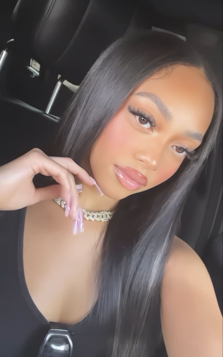 Light Skin Makeup, Soft Glam Makeup, Makeup Tut, Makeup For Teens, Cute Makeup Looks, Natural Glam, Makeup Obsession, Makeup For Black Women, Lashes Makeup