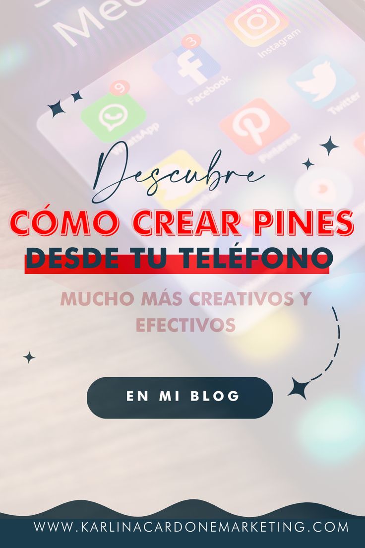 Transforma tu Pinterest con la Aplicación Movil 📲 Marketing Website, Marketing