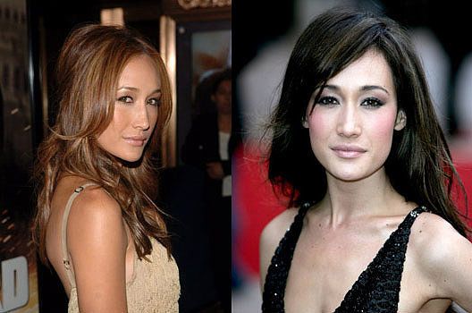 Hapa or half-Asian and half-Caucasian dilemmas: Finding the right foundation and concealer is not easy. Half Asian Babies, White Blonde Highlights, Which Hair Colour, Hair Color Asian, Maggie Q, Lighter Hair, Hair Color Caramel, Hair Color Techniques, Asian Eyes