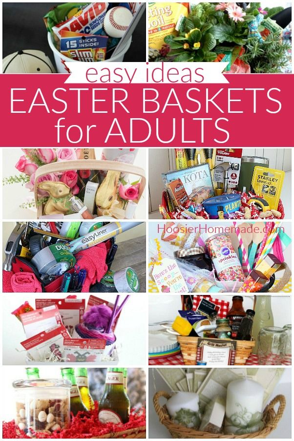 easter basket ideas for adults to make