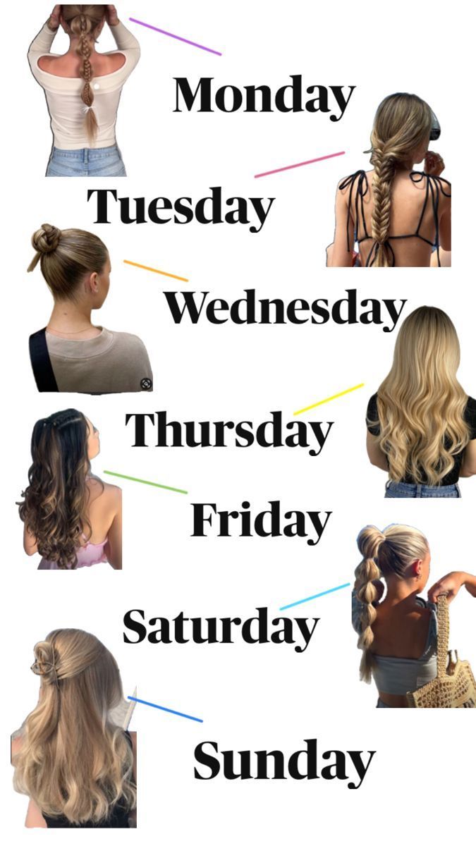 Hairstyles For A Week, Aesthetic Hairstyle Ideas, Long To Short Haircut, Aesthetic Hairstyle, Hair Wash Day, Basic Hairstyles, Preppy Hairstyles, Hairstyle Examples, Girl Hair Dos