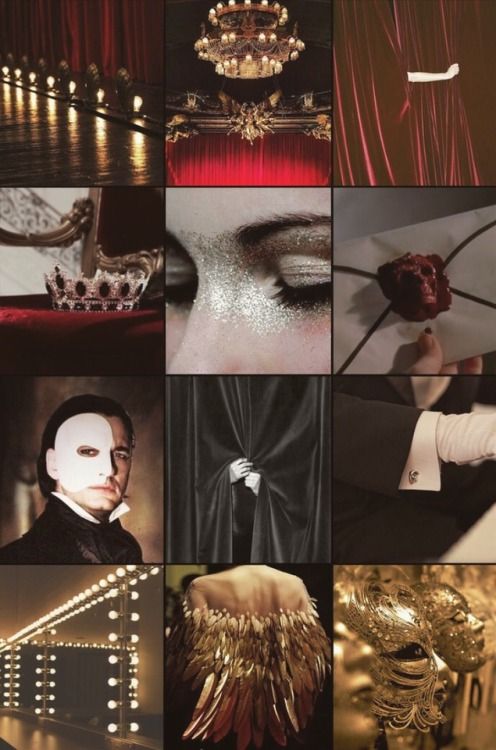 a collage of photos with different types of lighting and costumes on them, including an umbrella