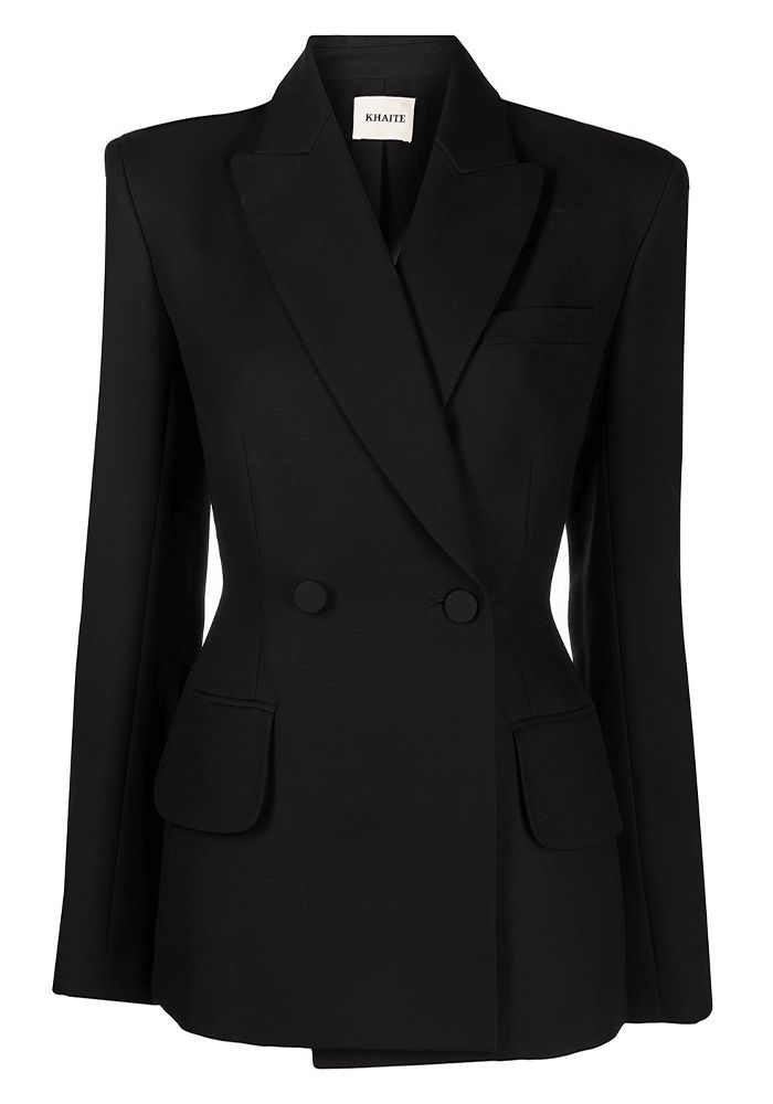 The Wool Blazers Perfect For Now | sheerluxe.com Long Blazer Outfit, Women Office Outfits, Blazer Outfits For Women, Suit Jackets For Women, Blazer Jackets For Women, Blazer Designs, Blazer Outfits, Office Outfits, Black Blazers