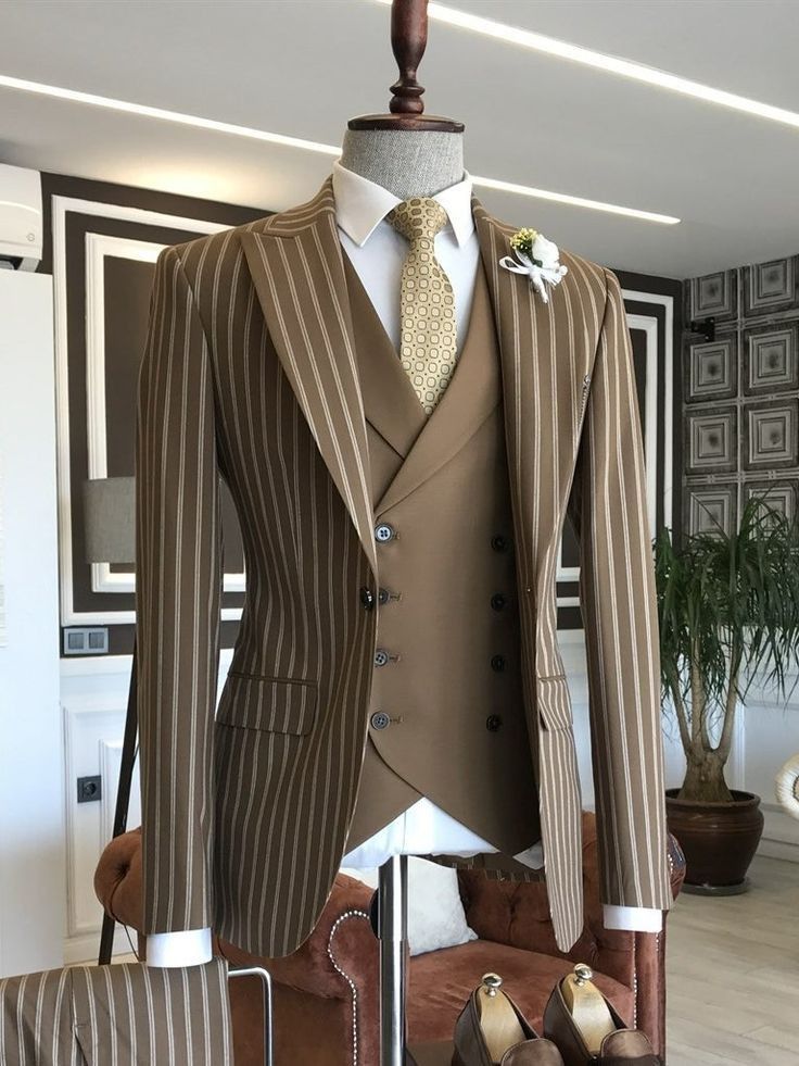 Striped Suit, Classy Suits, Mens Suit Vest, Suit For Men, Dress Suits For Men, Claret Red, Designer Suits For Men, Suit Men, Slim Fit Suits