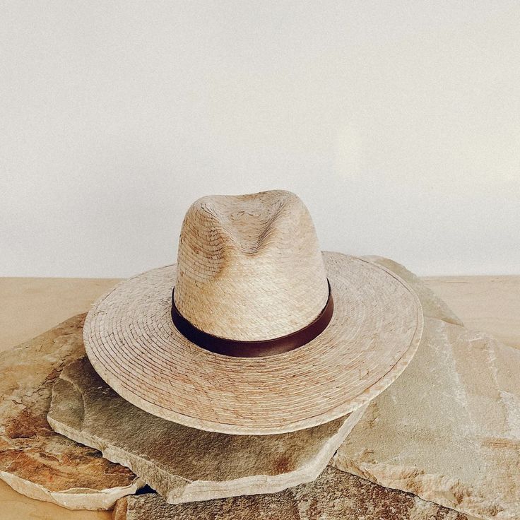 Leah San Cristobal Fedora Hat Straw Fedora Hat, Sustainable Accessories, Straw Fedora, Crown Heights, Leather Hats, Conscious Consumer, Handmade Hat, Beach Ready, Hat Band