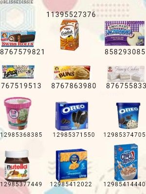 an image of food items displayed on a table with numbers in the bottom left corner