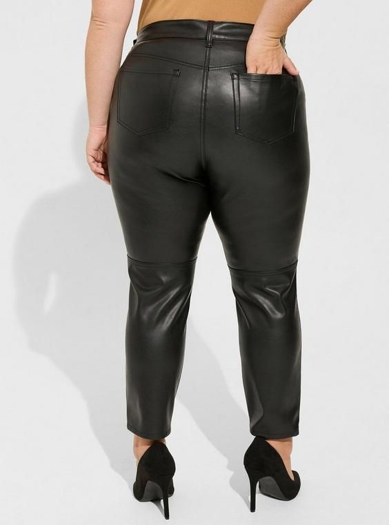 Perfect Skinny Faux Leather Mid Rise PantPlus Size Perfect Skinny Faux Leather Mid Rise Pant, DEEP BLACK Mid-rise Fitted Faux Leather Pants, Fitted Mid-rise Faux Leather Pants, Stretch Faux Leather Pants With Zipper Closure, Fitted Mid-rise Leather Pants For Fall, Stretch Faux Leather Pants With Zipper, Fall Stretch Mid-rise Leather Pants, Mid-rise Faux Leather Pants For Fall, Fall Mid-rise Faux Leather Pants, Tight Black Leather Bottoms