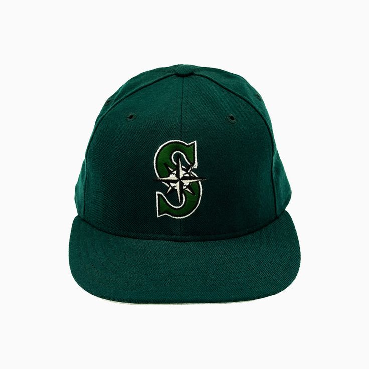 Shop New Era Seattle Mariners MLB 59FIFTY Fitted Hat at Tops and Bottoms USA. Enjoy free shipping on All over the USA. Style: NESM-DRGREN, Color: Dark Green Throwback Baseball Cap For Baseball Season, Throwback Snapback Fitted Hat For Baseball Season, Six-panel Baseball Hats For Outdoor, Throwback Curved Brim Hats For Baseball Season, Retro Fitted Hat For Baseball Season, Six-panel Fitted Hat For Baseball Season, Retro Snapback Hat With Flat Brim For Fan Gear, Six-panel Hats For Baseball Season, Retro Adjustable Fitted Hat For Baseball Season