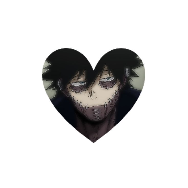 an image of a heart shaped anime character