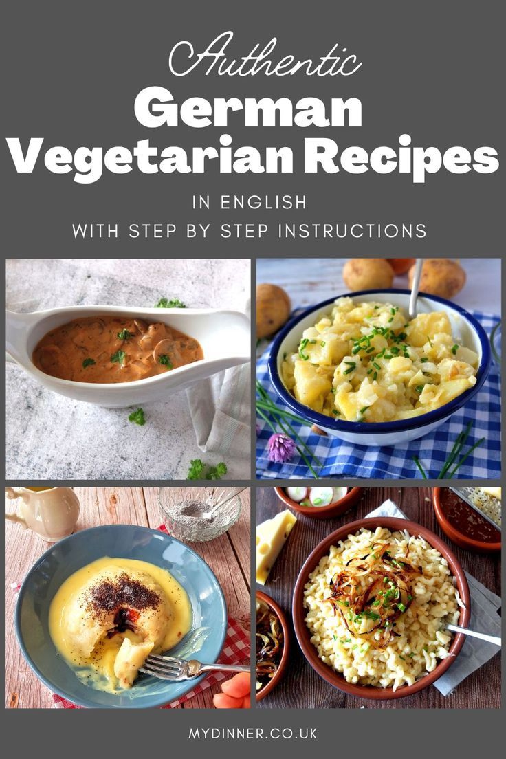 German vegetarian dishes German Recipes Dinner, German Recipes, English Food, Vegetarian Meals, German Food, Vegetarian Recipes Dinner, Vegetarian Food, Vegetarian Dinner, Yummy Food Dessert