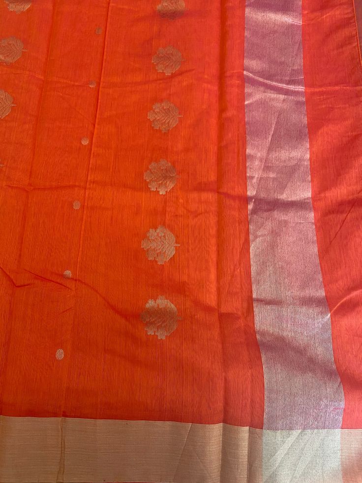 Classy Chanderi handloom sarees. fall & pico done Chanderi Saree, Handloom Saree, Saree, Pink