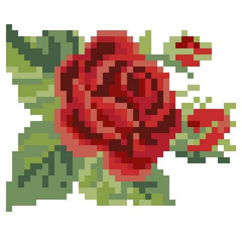 Rose #PixelArt Rose Pixel Art, Pixel Rose, Mac Icons, Y2k Icons, Pixel Heart, Pixel Art Templates, Rose Illustration, Cool Pixel Art, Pixel Drawing