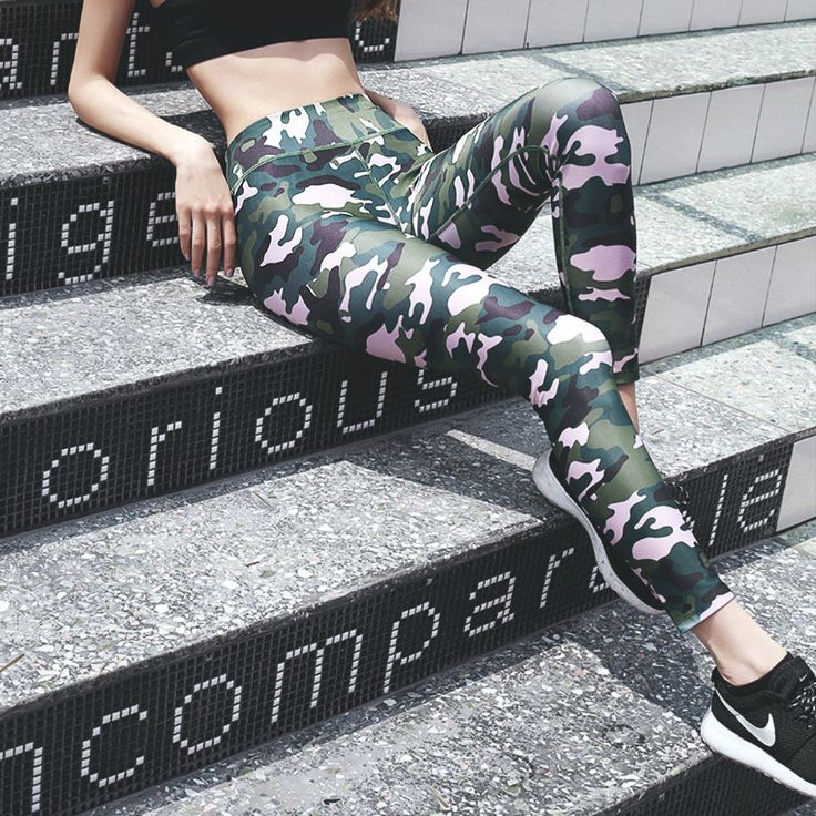 The bold print, Surrender Legging features a spandex/ polyester fabric that compresses and shapes in all the right places. Mid- rise waist with camo print. Colorful, stylish and on -trend. Fitted Camouflage Leggings For Sports, Camouflage Stretch Sporty Activewear, Sporty Stretch Camouflage Activewear, Camouflage Stretch Activewear For Gym, Stretch Camouflage Activewear For Gym, Camo Print, Bold Prints, Printed Leggings, Mid Rise