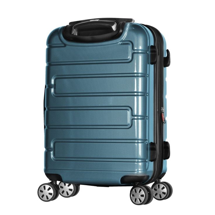 The Nema is the best choice for a travel companion! With eight-wheel spinners providing improved gliding abilities and reduced noise, you can be sure your travels will be stress-free with this best carry-on luggage. You'll be well prepared for any journey with the best carry-on luggage with an expansive main compartment, which provides plenty of room for clothes, shoes, and other accessories. Effective and efficient, this set also comes with a locking handle system that makes managing multiple l Spinner Luggage Sets, Luggage Shop, Carry On Size, Best Carry On Luggage, Checked Luggage, Spinner Luggage, Utility Hooks, Travel Industry, Luggage Sets