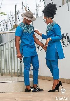 Couples Prom, Nigerian Ankara, African Couple, Couples African Outfits, Dress Couple, Anniversary Outfit, Africa Wedding, Wedding Exit, Nigerian Men Fashion