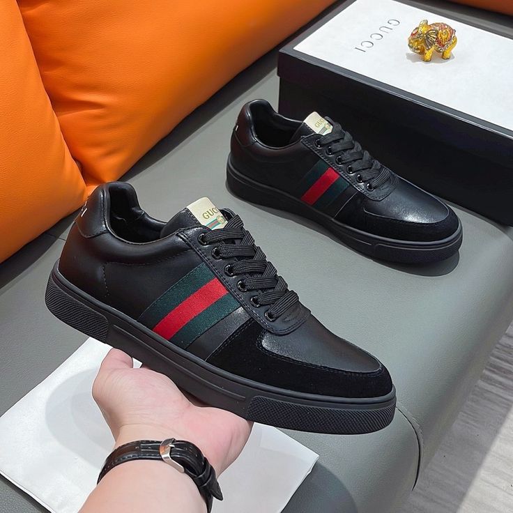 Brand New And Unused, No Defects. 3-5 Shipped. Black Casual Shoes, Shoes Brand, Black Casual, Shoe Brands, Womens Sneakers, Casual Shoes, Gucci, Brand New, Sneakers