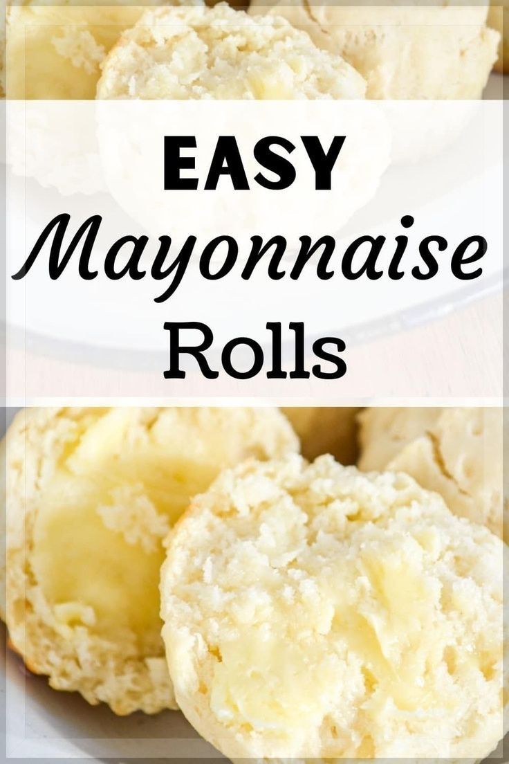 easy mayonnaise rolls are the perfect appetizer for any occasion