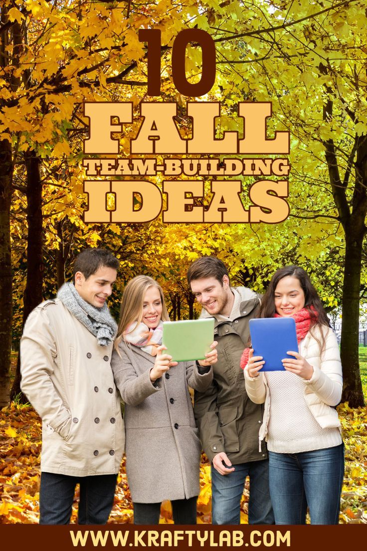 Fall is here, and I could not be happier to say hello to the season of warmth and comfort, including pumpkin-spice everything, crunchy leaves, and all the upcoming holidays.  Check out 10+ fun fall team building activity ideas including team building sessions, happy hour ideas and virtual games to help your teams stay engaged all season long. Fall Work Events, Fall Activities For Work, Team Building Events For Work, Fall Themed Team Building Activities, Fall Work Activities, Fall Team Bonding Activities, Fall Activities For The Office, Fall Office Party Games, Fun Fall Office Activities